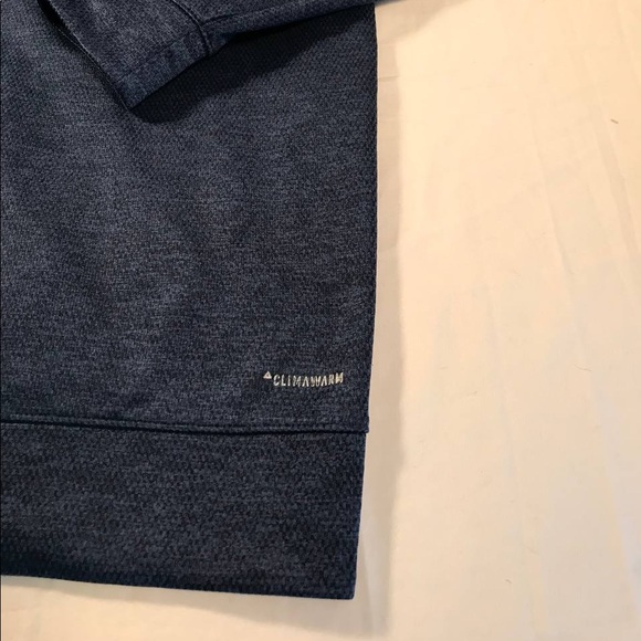 Men’s Adidas Team Issue Badge Fleece Pullover Hoodie Sweatshirt Size Large - Picture 6 of 7